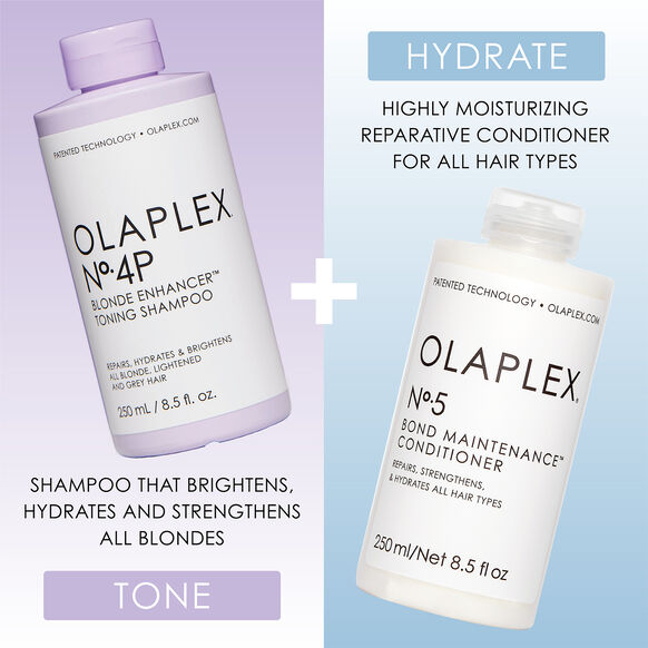Olaplex No. 4P Blonde Enhancer Toning Shampoo | Space NK