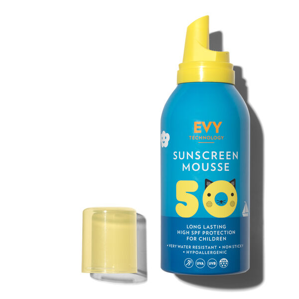 Evy Technology Sunscreen Mousse SPF50 Kids - Space.NK - GBP
