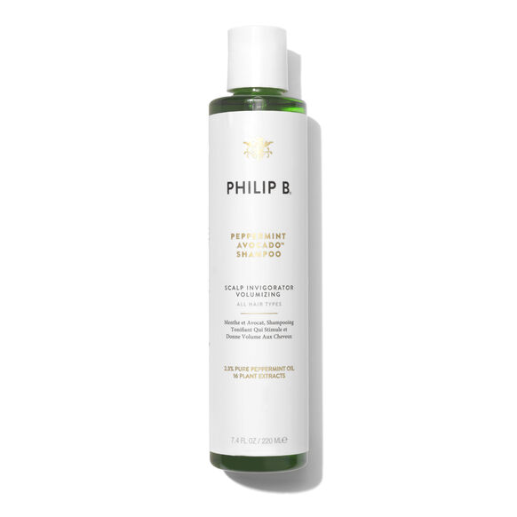 Peppermint and Avocado Clarifying Shampoo - Philip B | Space NK