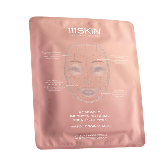 111skin Rose Gold Brightening Facial Treatment Mask Space Nk