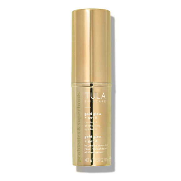Tula Skincare Gold Glow + Get It Cooling & Brightening Eye Balm | Space NK