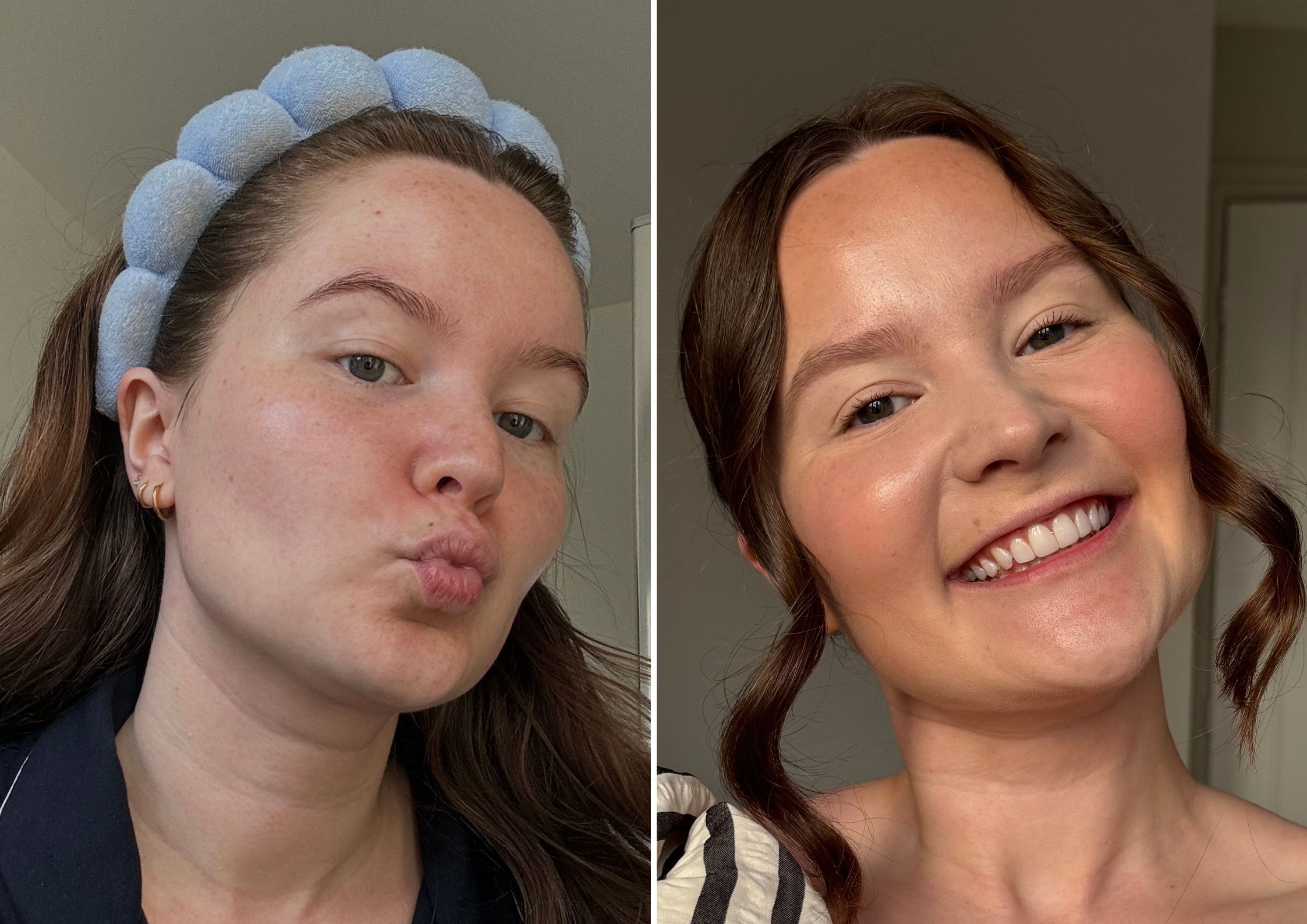 Charlotte Tilbury Airbrush Flawless Foundation review | Emily before & after Charlotte Tilbury Airbrush Flawless Foundation review | Emily before & after