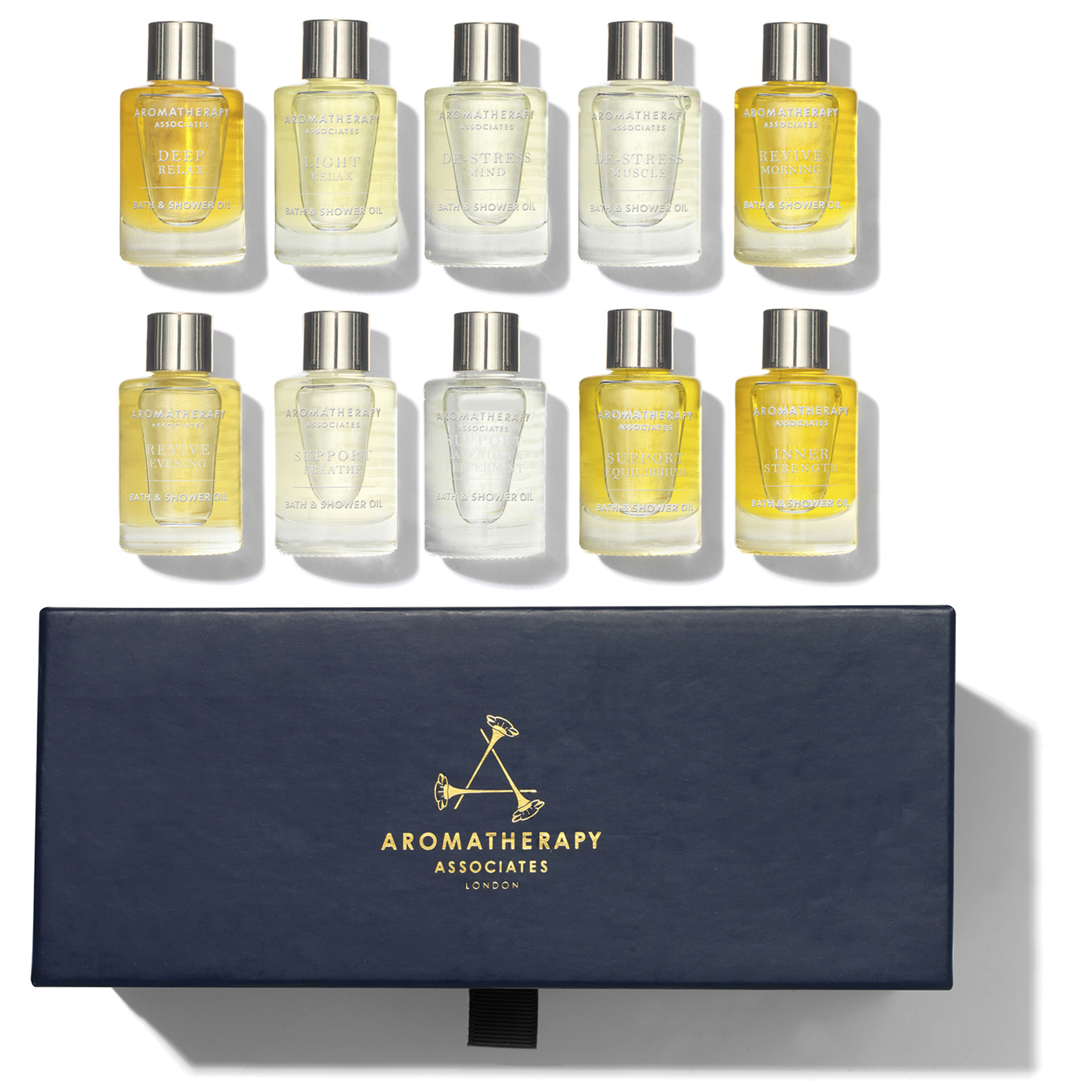 Aromatherapy Associates Ultimate Wellbeing Bath & Shower Oil Collection |  Space NK