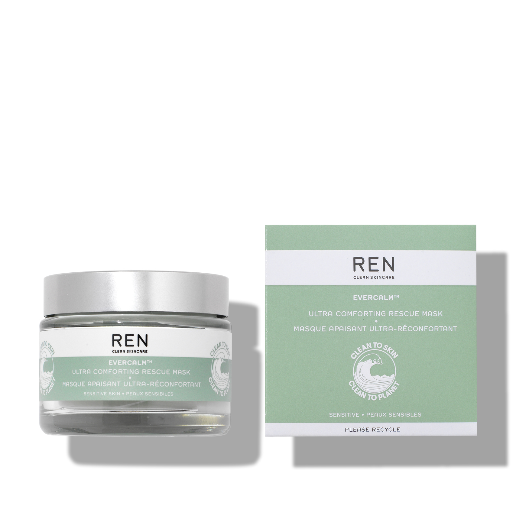 Ren Clean Skincare Evercalm Ultra Comforting Rescue Mask | Space NK
