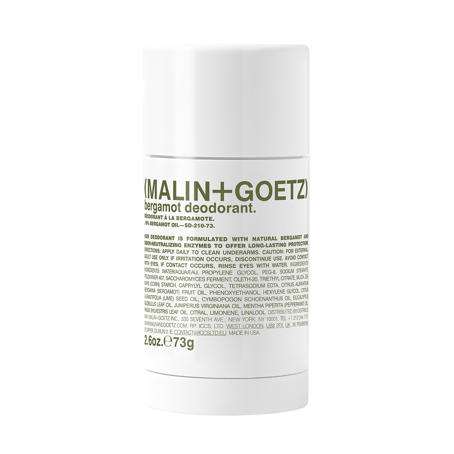Malin + Goetz Bergamot Deodorant | Space NK