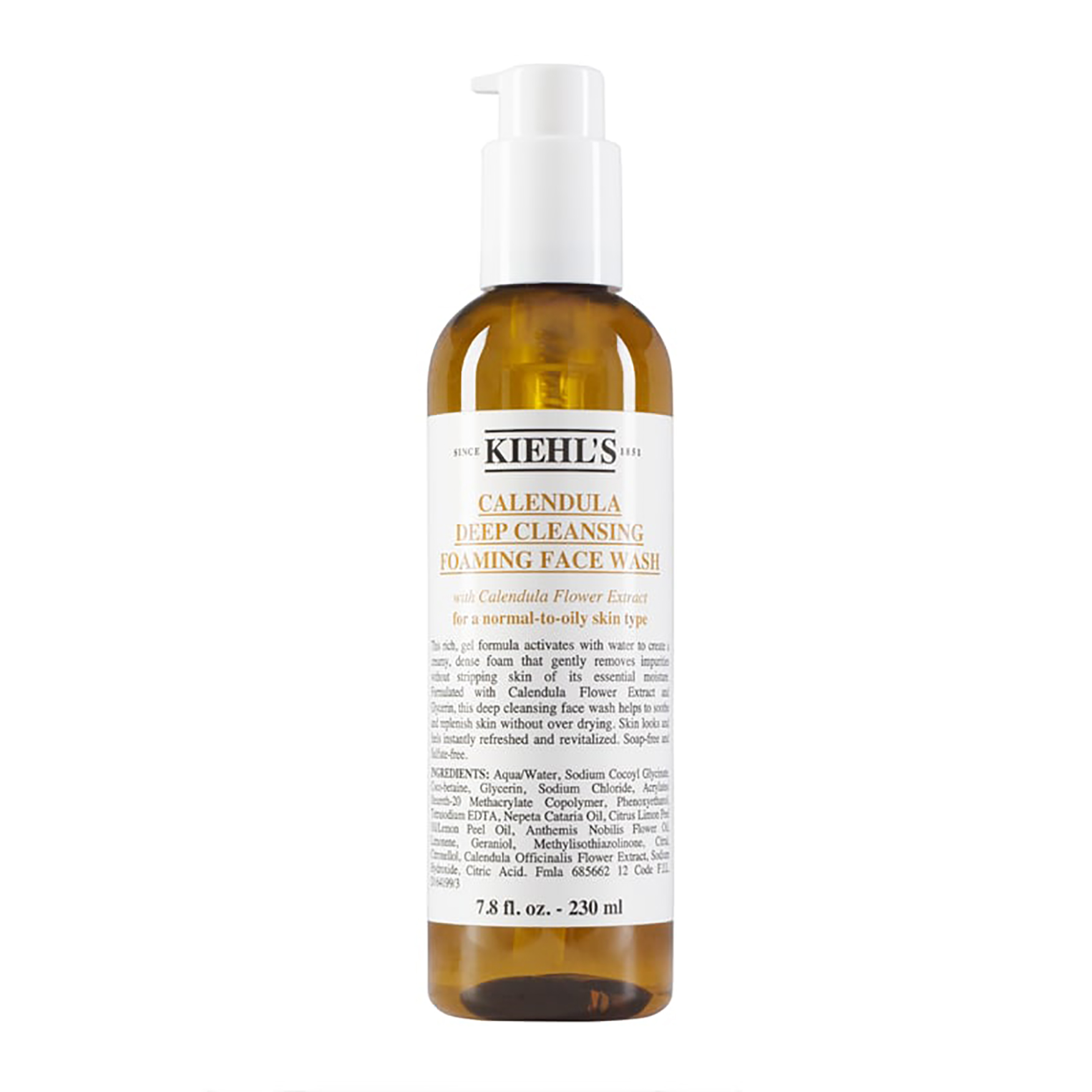 Kiehl's Calendula Deep Cleansing Foaming Face Wash | Space NK