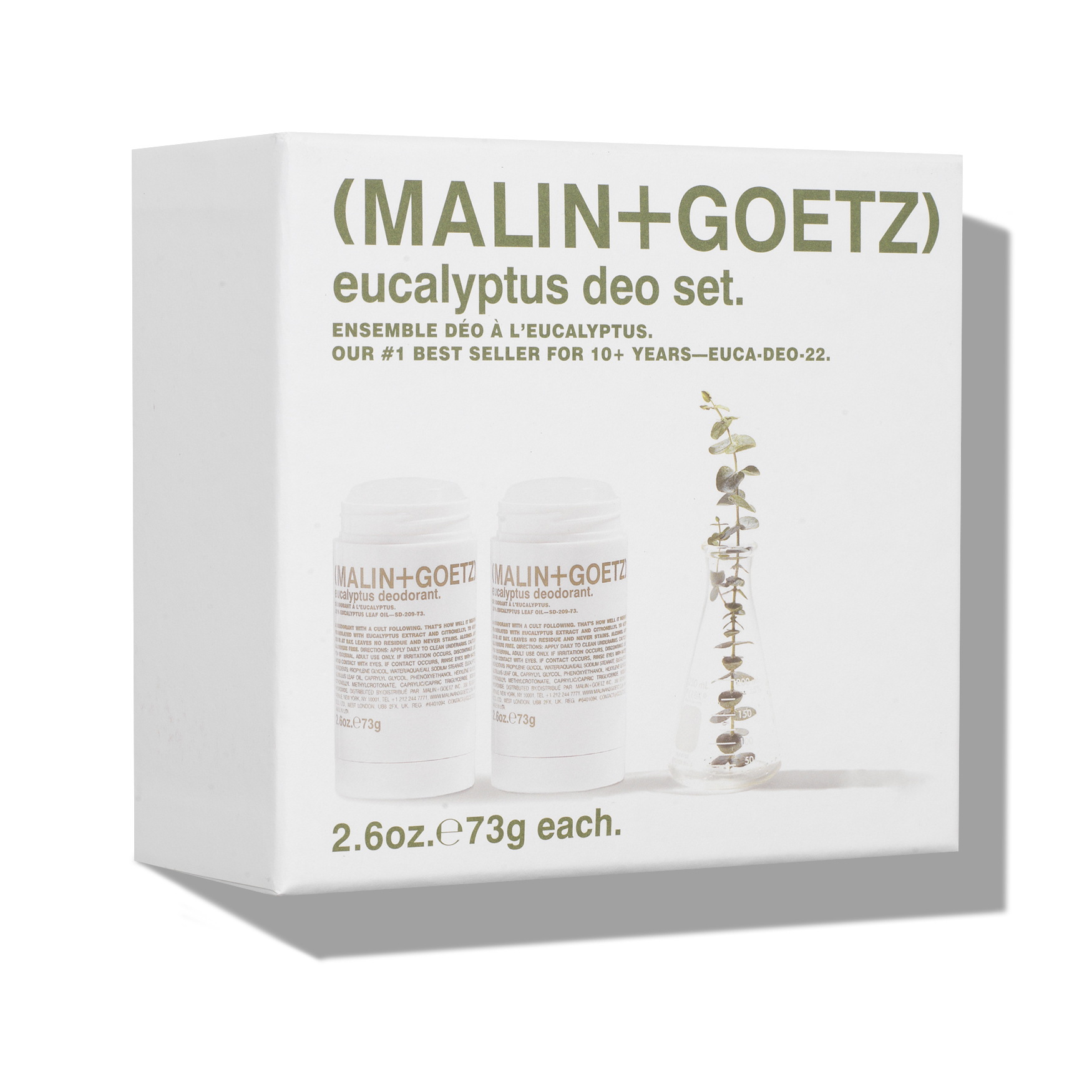 Malin + Goetz Coffret déodorant à l'eucalyptus | Space NK