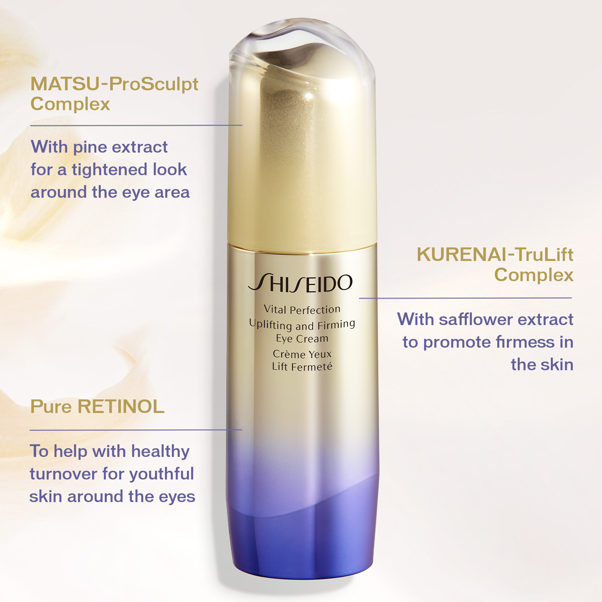 Shiseido Vital Perfection Uplifting And Firming Eye Cream | Space NK