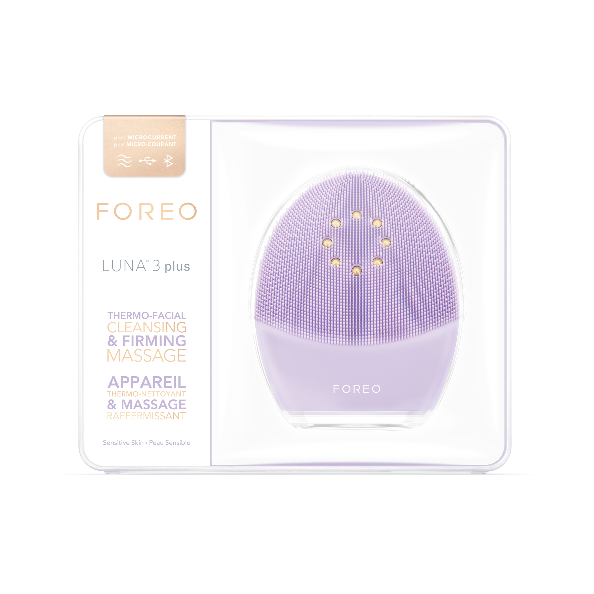 Foreo LUNA 3 Plus Cleansing System for Sensitive Skin | Space NK