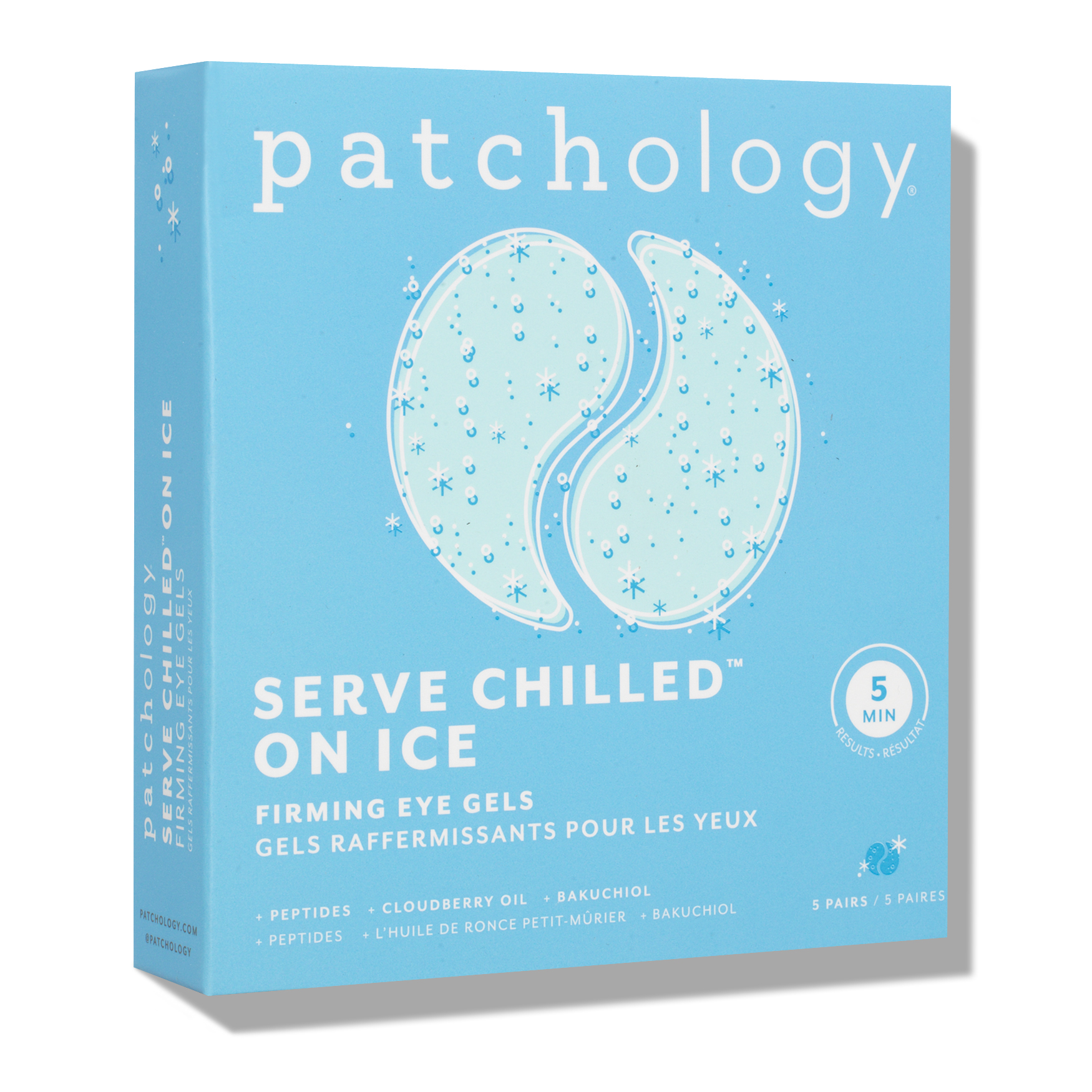 Patchology Eye Gels - Chilled Eye Patches for Puffy Eyes, Dark