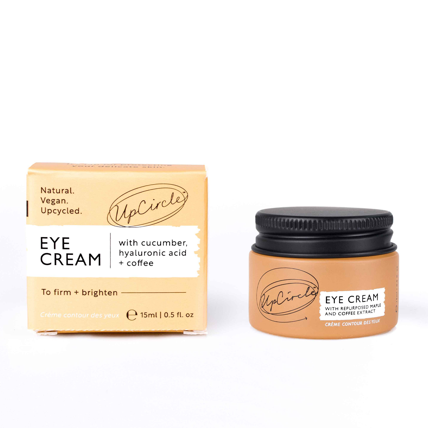 Upcircle Eye Cream with Repurposed Maple and Coffee Extract | Space NK