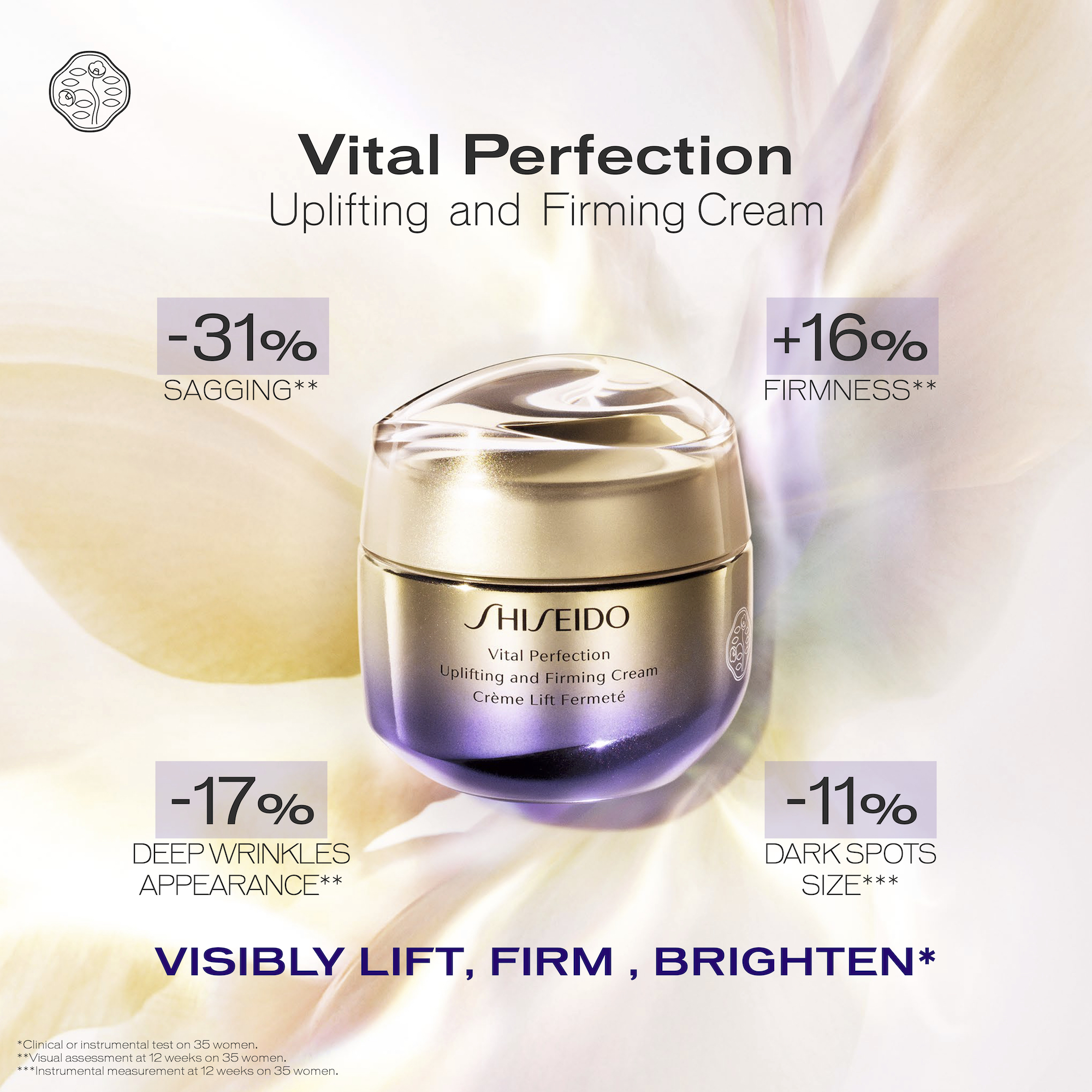 Shiseido Vital Perfection Uplifting and Firming Cream | Space NK