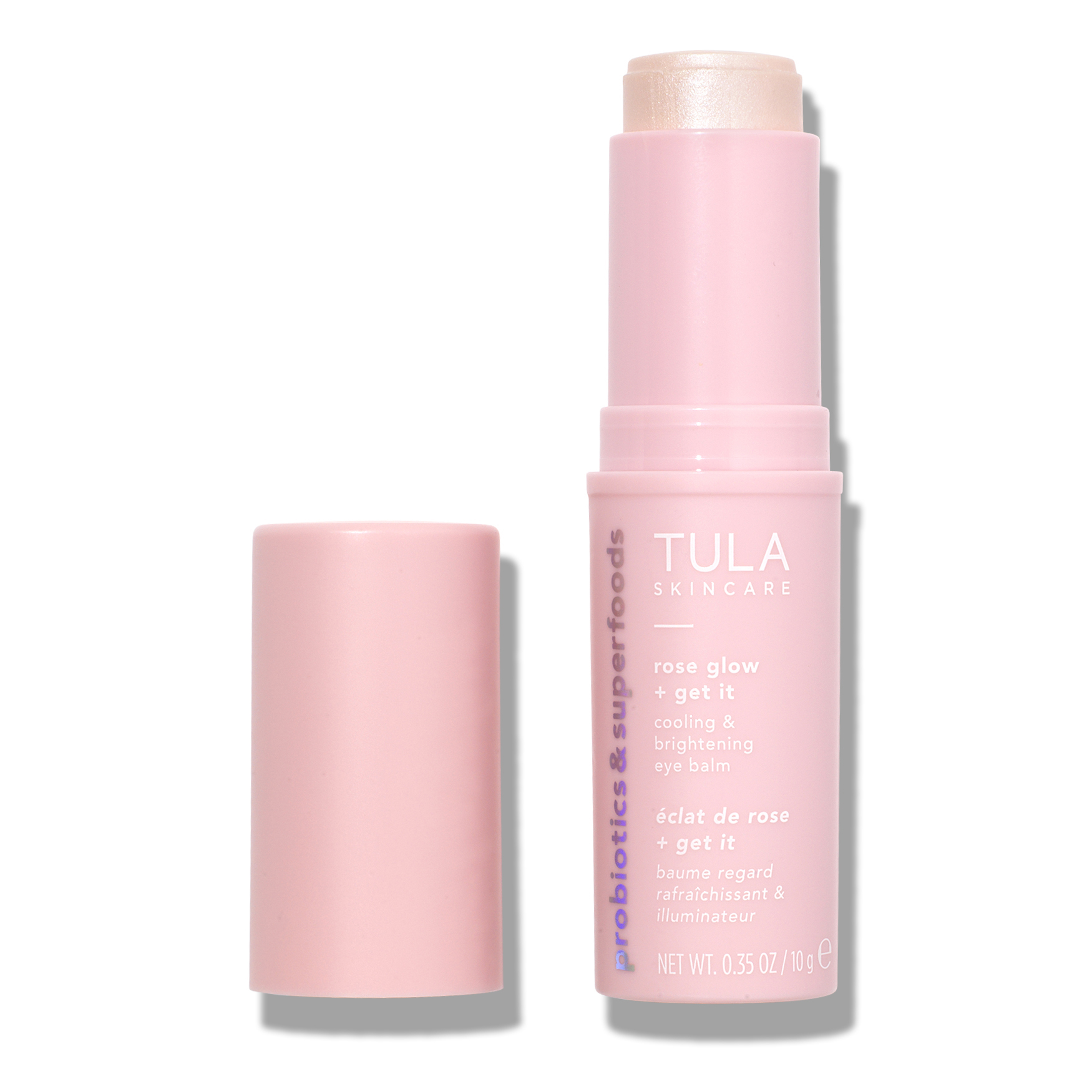 Tula Skincare Rose Glow & Get It Cooling & Brightening Eye Balm | Space NK